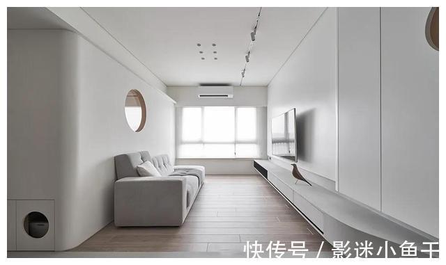 玄关|56㎡小宅,两房变三房,半平米不浪费,一家四口人住太舒服了!