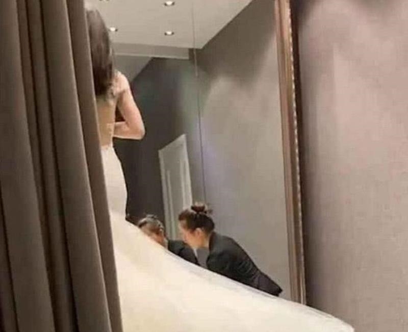 新娘|一眼误终生,身高一米九的新娘火了,当帘子拉开的一瞬间,惊艳了