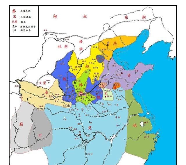 分地区|蜀国疆域远超韩国，为何不是战国七雄之一呢？