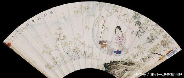 扇面|陆小曼20幅扇面作品 值得收藏!陆小曼20幅扇面作品 值得收藏!