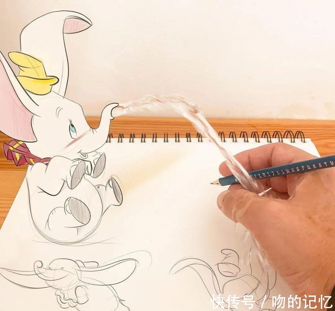 有没有|来看看,这组插图到底有没有用PS?