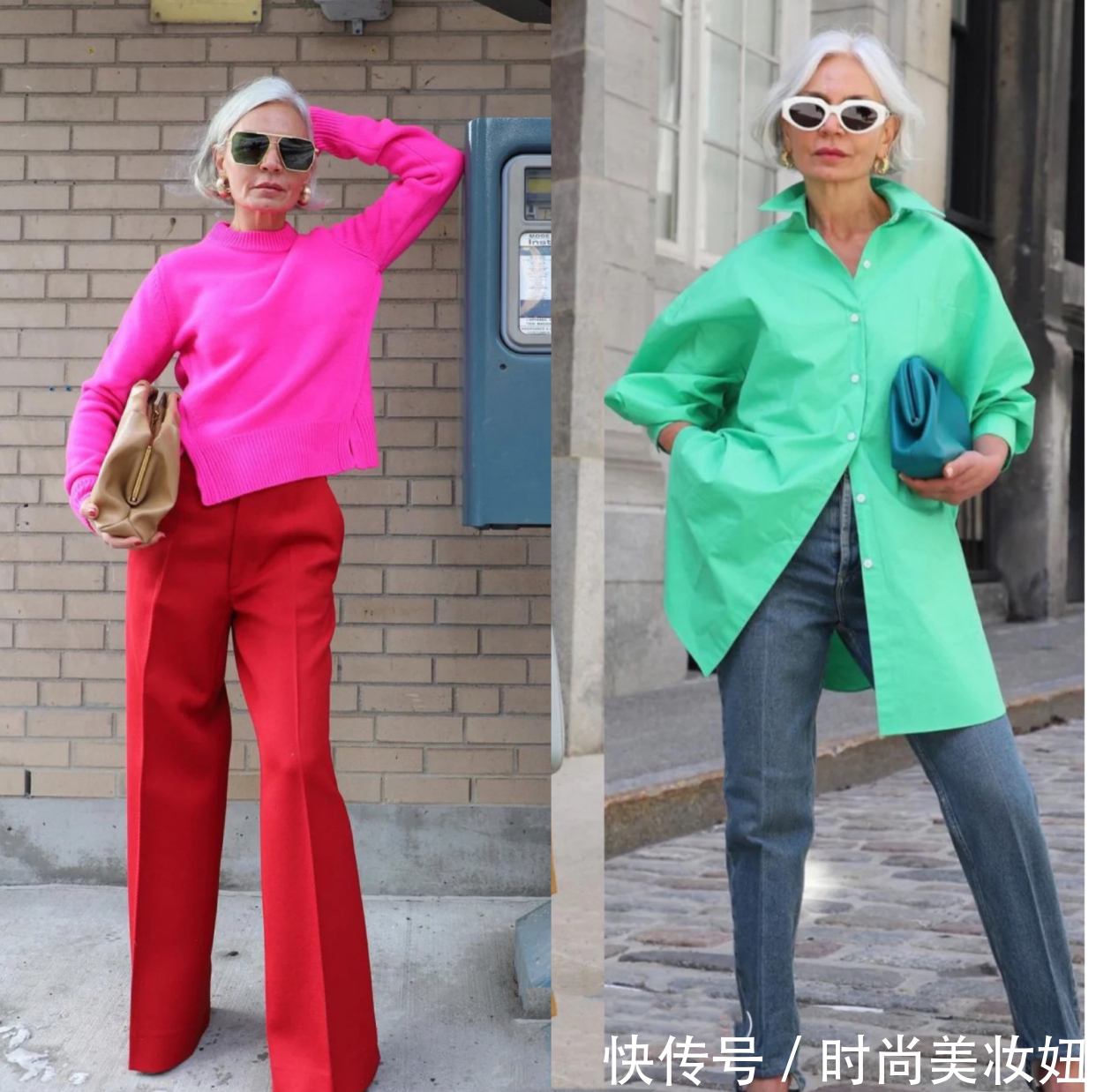 老奶奶|“没气质”和“有气质”的女人,与年龄无关,会搭配洋气又减龄