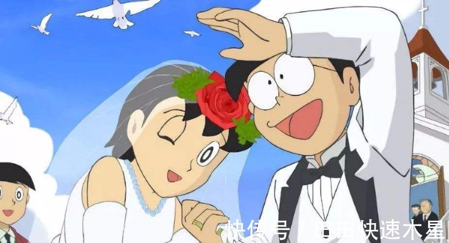 主角|《哆啦A夢》靜香愿意嫁給大雄，僅僅因為大雄是主角