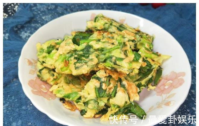 菠菜|1把菠菜，2个鸡蛋，简单烹饪，上桌口感香浓，太好吃了