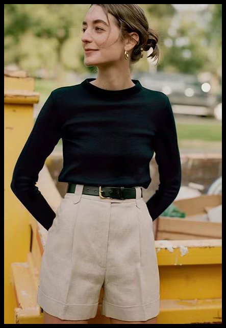 街拍|今夏最火的4款短裤，显瘦遮肉、大长腿全靠它们了