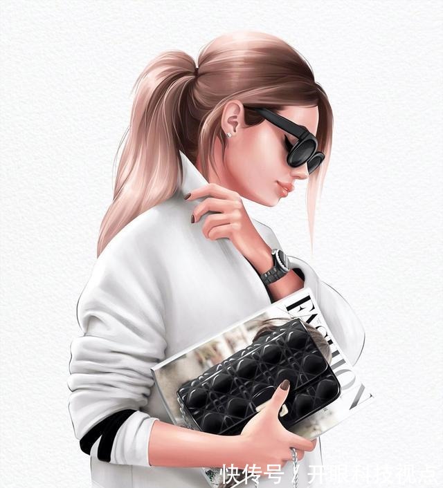 时尚|时光收集者的时装板绘,画出来的时尚风格录!