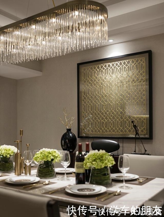 美学|230㎡现代轻奢大平层,精于形,奢于心,演绎新中产的生活美学!