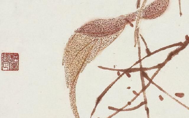 齐白石&齐白石画知了,以为是照片打印出来的,画得像活捉的一样