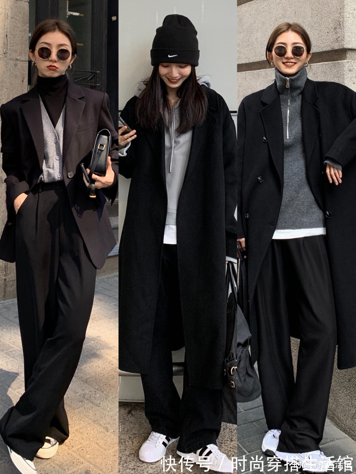 韩剧|为什么你穿黑色大衣不好看?学学韩国小姐姐,每一套都值得借鉴