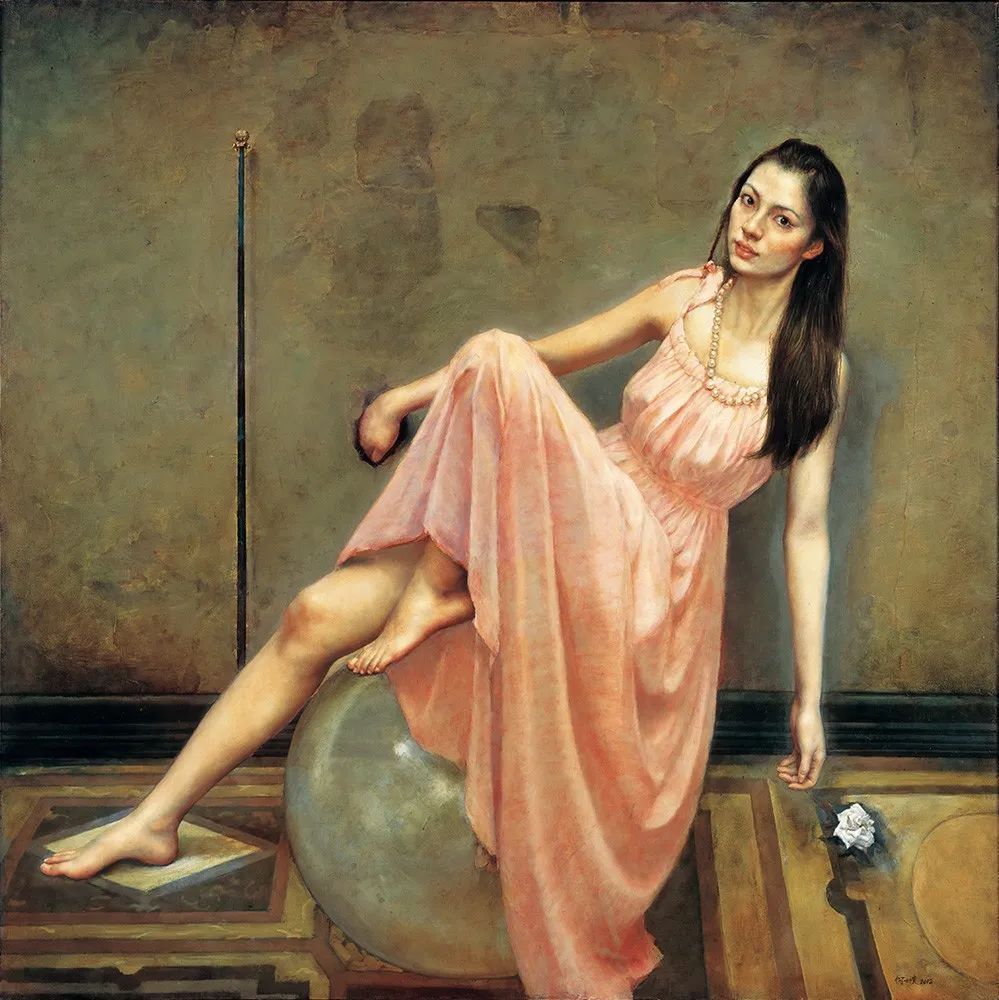 何立怀&他的作品给人一种优雅美丽、宁静升华的感觉