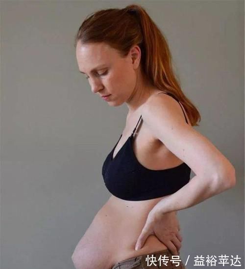 母爱|生完三胞胎后肚子却收不回去,国外宝妈的晒照,诠释伟大母爱