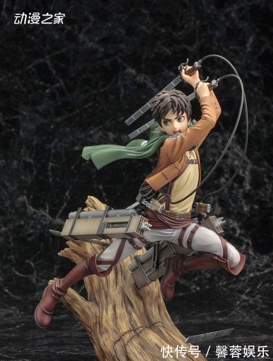 手办|寿屋《进击的巨人》艾伦·耶格尔18比例重制版手办