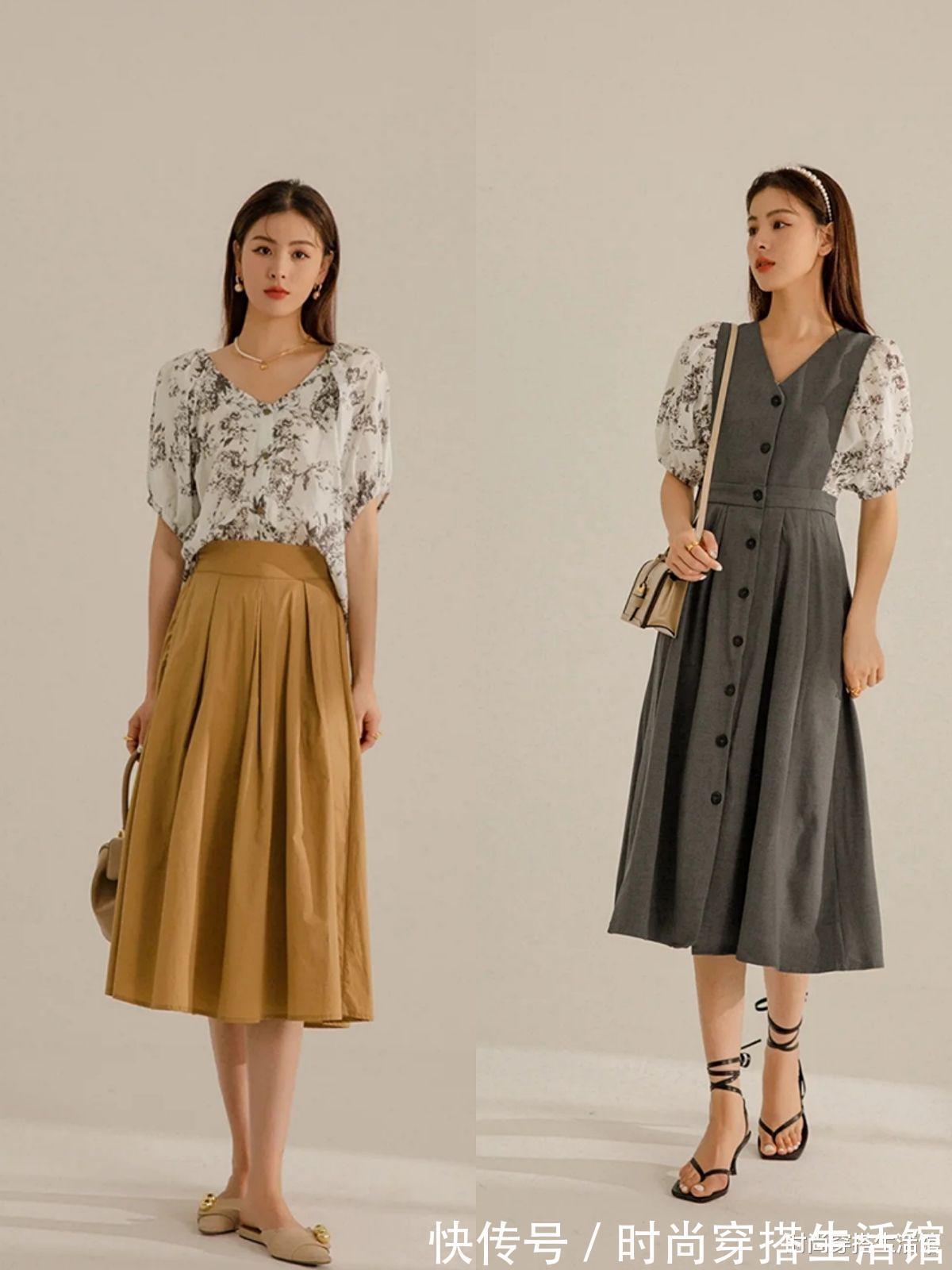 搭配|夏季搭配没有灵感不要急!清爽又时髦的轻熟风穿搭示范,值得收藏