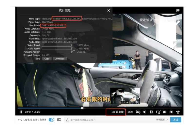 1080p|哔哩哔哩B站全面支持上传 8K 超高清视频，画质极限再突破