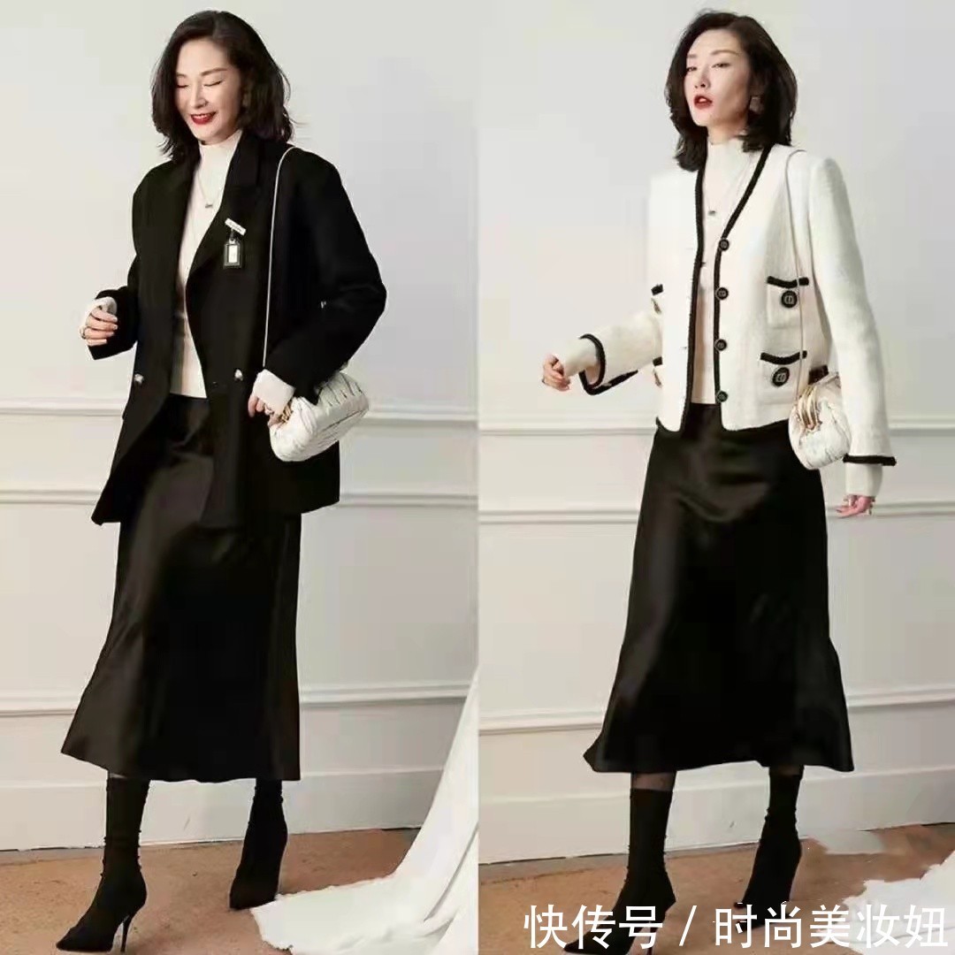 半身裙|高级感与价钱无关,这位博主靠搭配穿出高级范,照搬提升气质