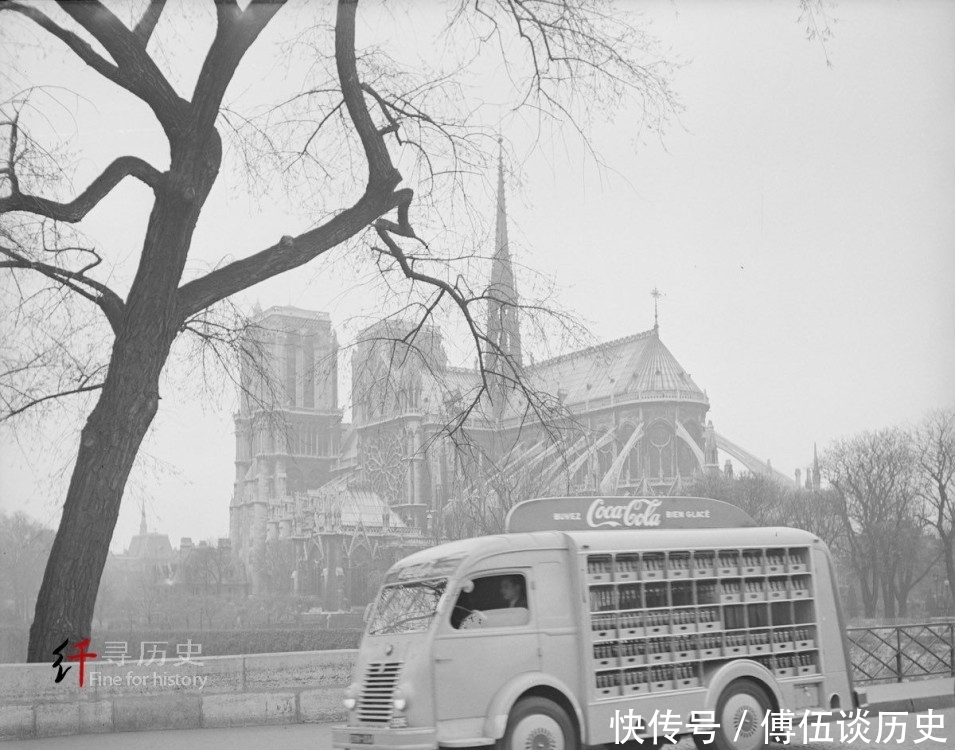 五十年代 可口可乐是如何进军巴黎市场的 他们摆摊还卖小吃