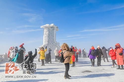 集市|蓝山：景区如集市 冰雪赛北国