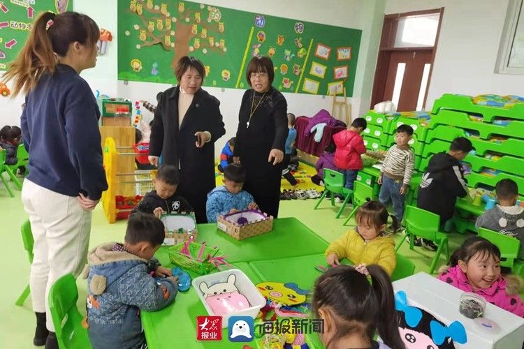 观摩|莒县阎庄街道中心幼儿园开展区域游戏观摩活动