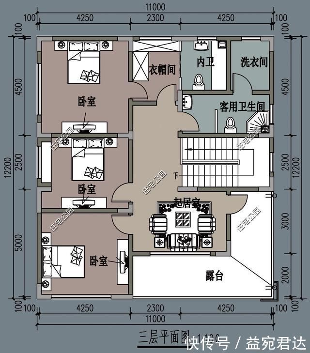 自建房|回农村自建房,厕所应不应该设置在卧室内这6套户型给你答案