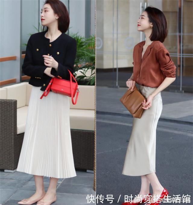 穿裙子|说实话,春天穿裙子尽量少配丝袜,换一种方式不仅高级还有女人味