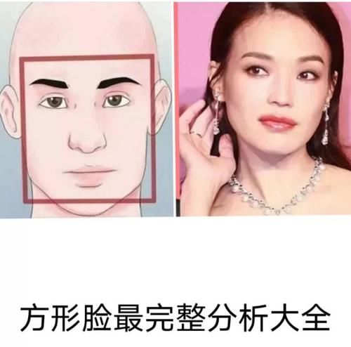 女生常见的几种脸型：方脸大气，圆脸幼态，鹅蛋脸堪称标准美人！
