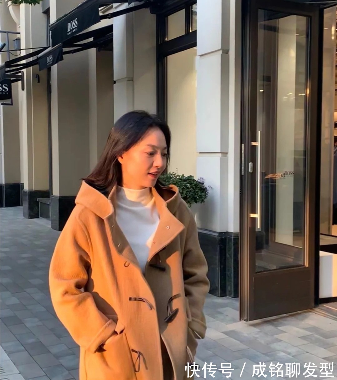 长大衣 终于找到适合五六十岁妈妈们的入冬穿搭!保暖又洋气,显瘦有气质