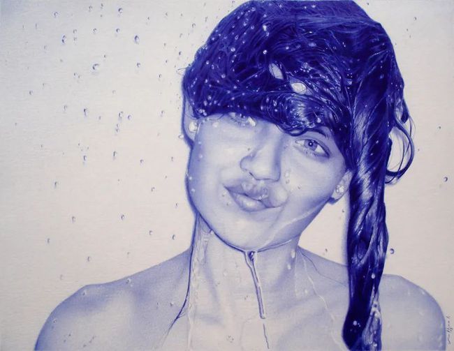 艺术@大神级的圆珠笔画:艺术家纳森·洛伦扎纳的作品