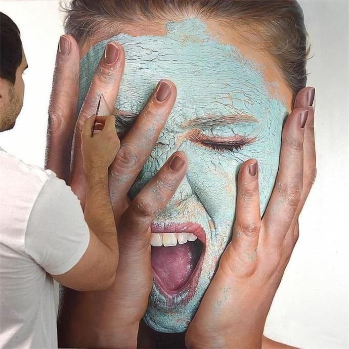 人体|乌克兰艺术家超写实人体美女油画欣赏,太逼真了