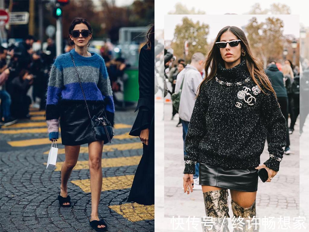 身材 谁说皮裙难驾驭教你根据身材来穿搭,不仅显瘦还很潮,快学起来