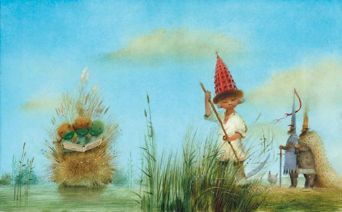 欧尼科夫!插画家欧尼科夫:画风瑰丽,笔触细腻,充满着独特的想象力