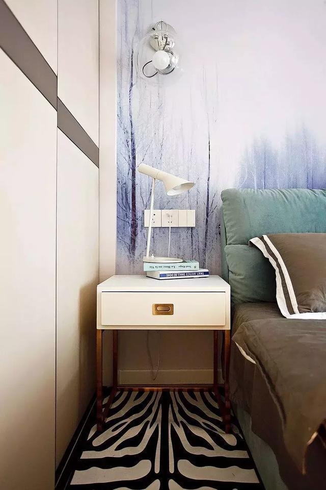 客厅|100平两室新房,客厅好漂亮,特别是沙发墙上的挂画