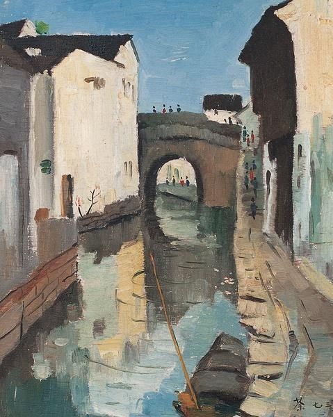 吴冠中|“中国画”吴冠中画的太好,中国画在他笔下活了起来