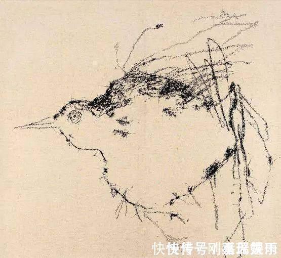 冷军#他画一只鸟卖数十万,网友吐槽不如小学生,专家:往鸟眼睛上看