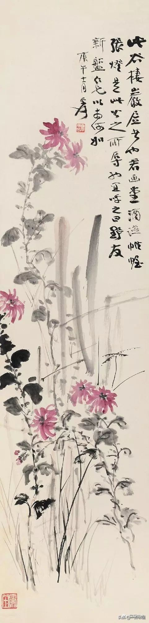 花蒂|张大千论画梅兰竹菊