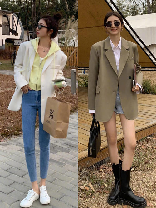 春季必备的小西装搭配合集，穿衣小白照着穿，给你满满的回头率！