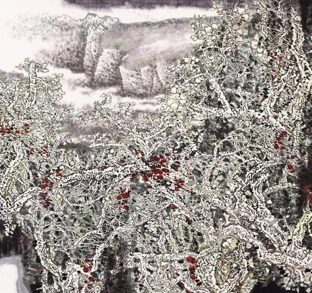 山水画#艺术鉴赏网:著名画家鞠太运笔下的“神农溪之源”