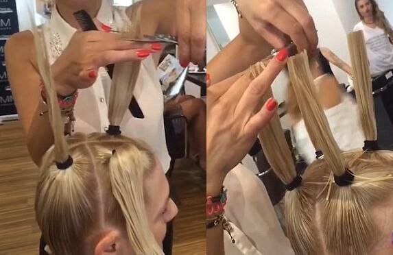 发型 理发师“骚操作”,把发型弄成四根柱子,剪后却惊艳全场!