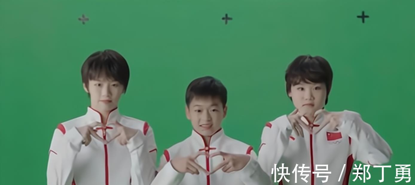 跳水队|全红婵出镜!跳水队8大巨星合体,三小只比心太可爱,红姐开心了