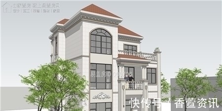 农村|推荐5款三层别墅设计图纸,最适合农村建的房子