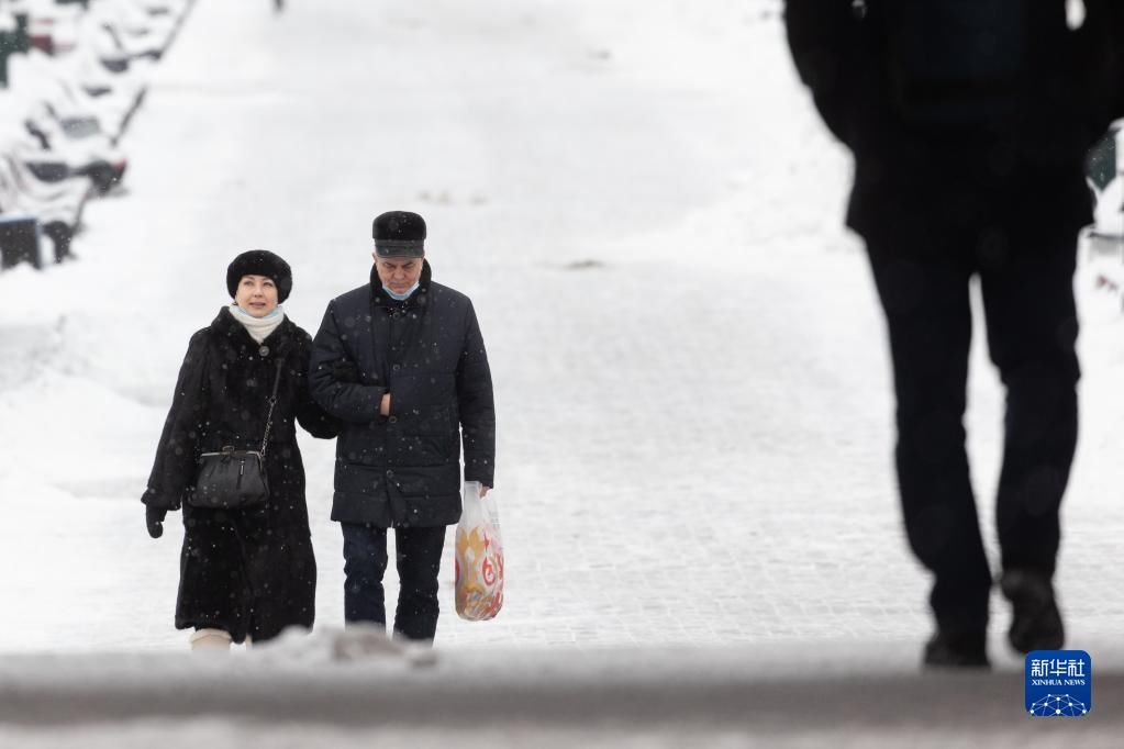 俄罗斯|雪中红场