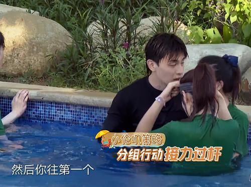 比賽|鄧倫為贏得比賽，主動抱起女嘉賓，手放位置堪稱是男友專屬