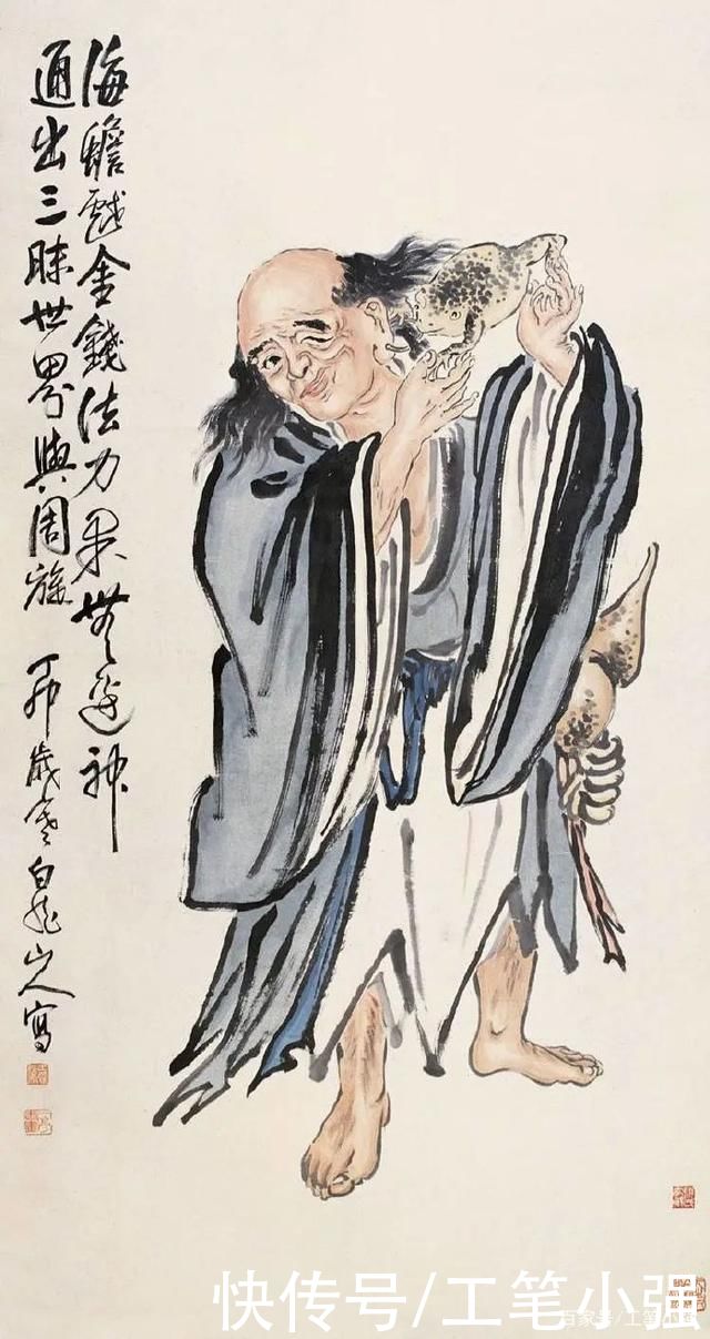 气势|设色浓艳，笔墨酣畅，气势雄阔而不失写实本色。王一亭作品欣赏