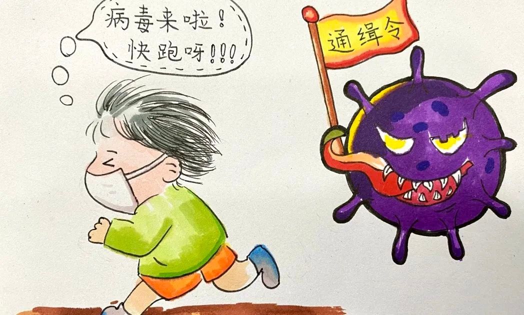 幼儿园|有趣！幼儿园教师原创系列漫画《“绿伢儿”大战新冠病毒》