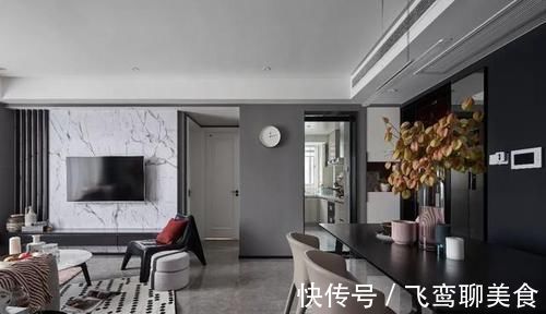 卧室|110㎡轻奢两居，高级灰+烟粉，个性独特的品质感让人惊艳!
