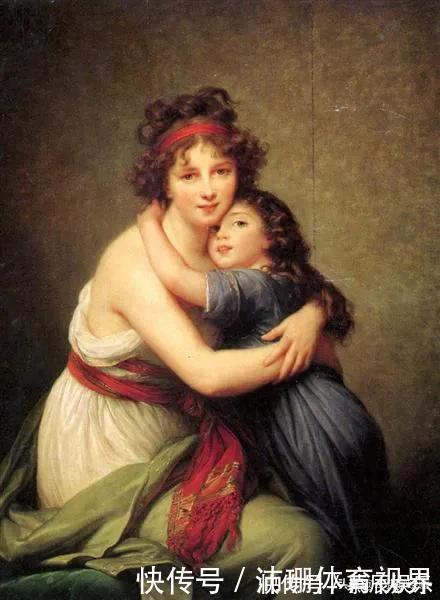 沙龙|法国18世纪著名洛可可女画家维吉·勒布伦肖像作品欣赏