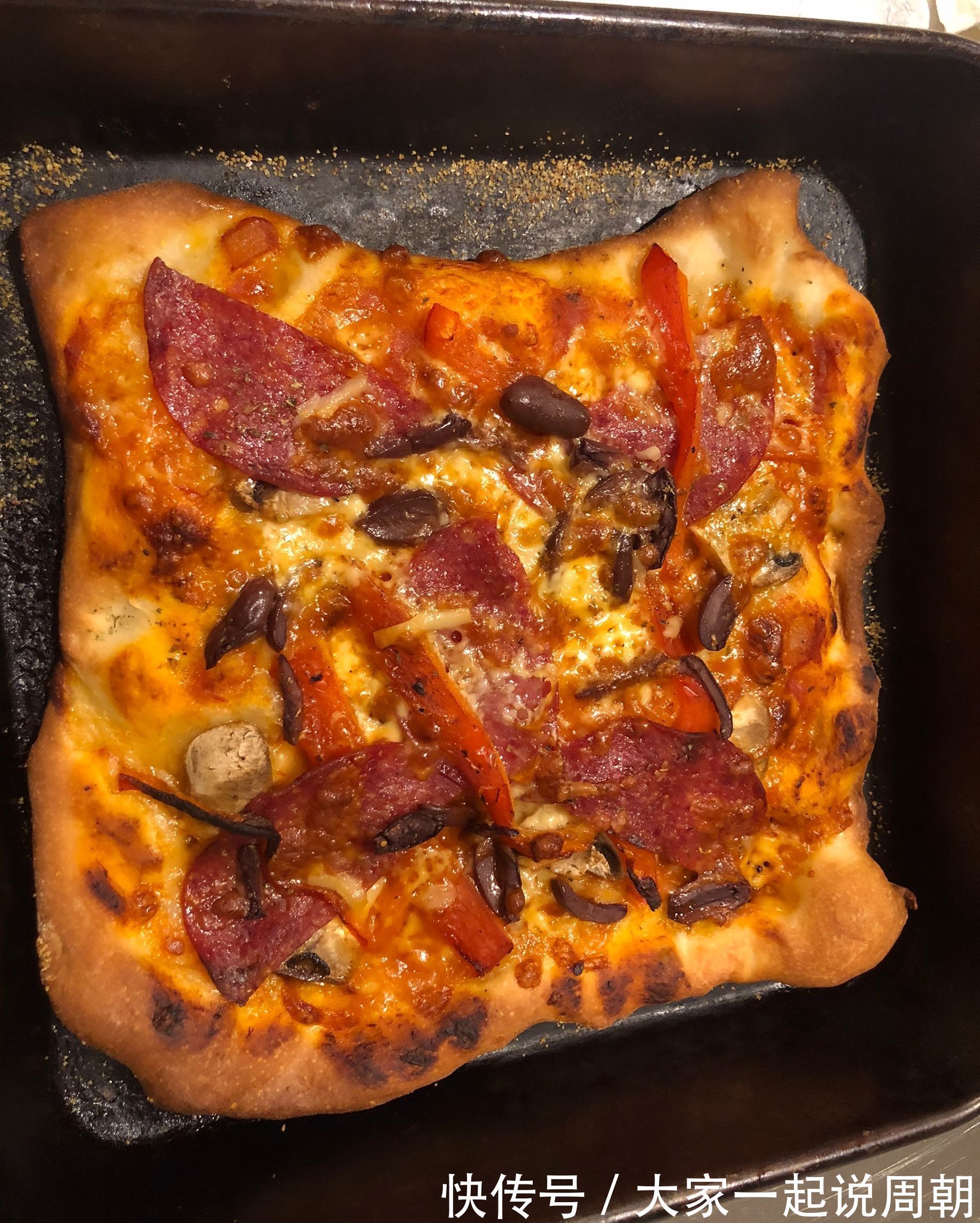 pizz要卖相没卖相，要味道没味道，一切不过是为了填饱肚子，为了签证