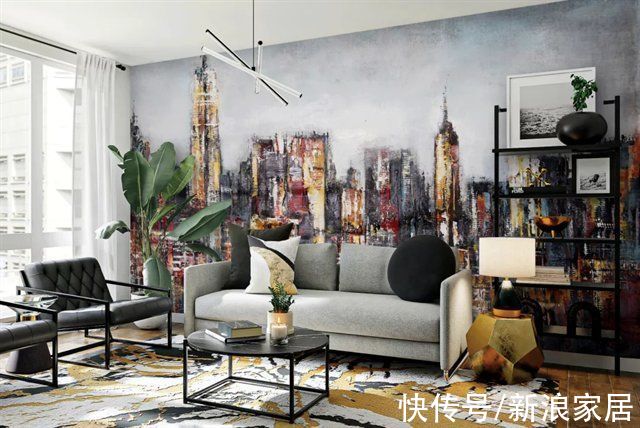 沙发背景墙|最美那款沙发背景墙还不到一千块