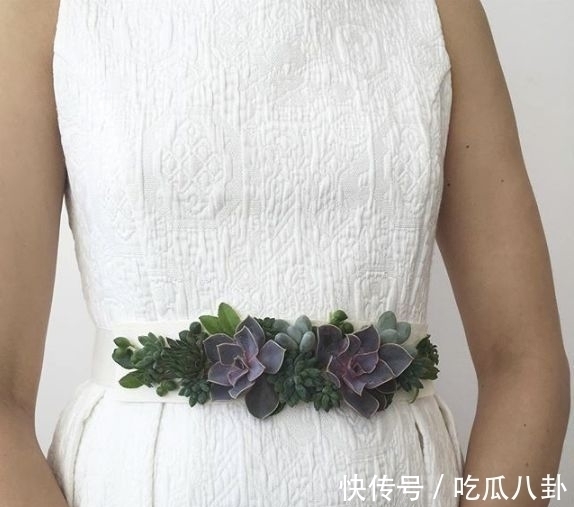 耳环 不是所有首饰都是珠宝的,多肉做成首饰,颜值完全秒杀大牌首饰!