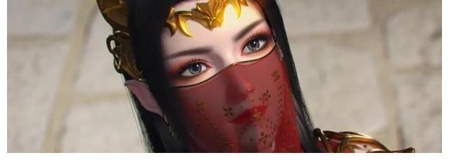 蛇人#美杜莎女王嘴角微扬地看着空中的萧炎,这是对萧炎动情的节奏?