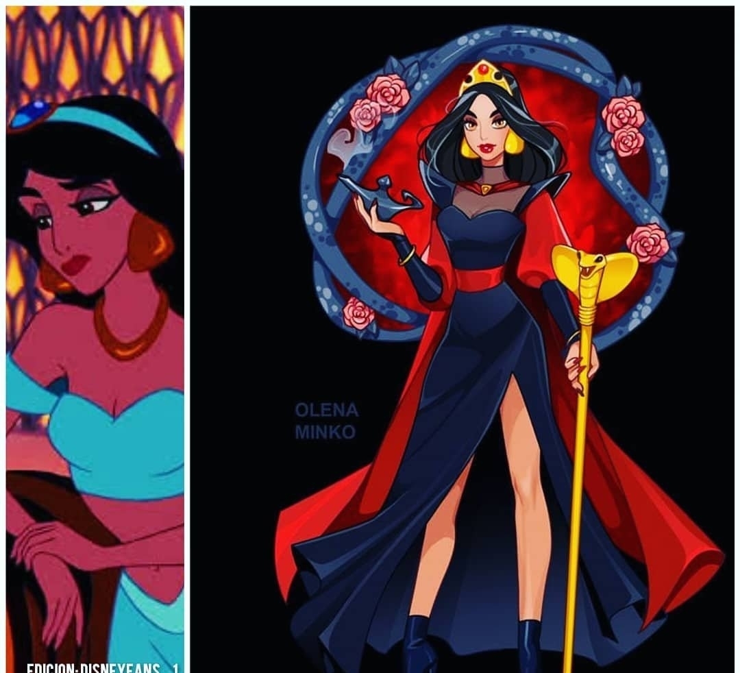 “御姐版”迪士尼公主,全员化身高冷小姐姐,演绎“姐就是女王”